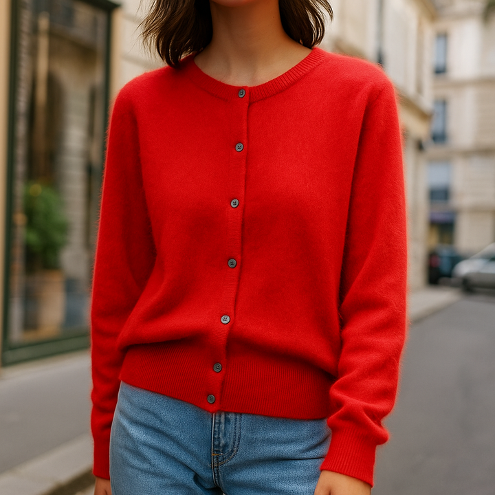 Chandail Nivola - vison et cachemire