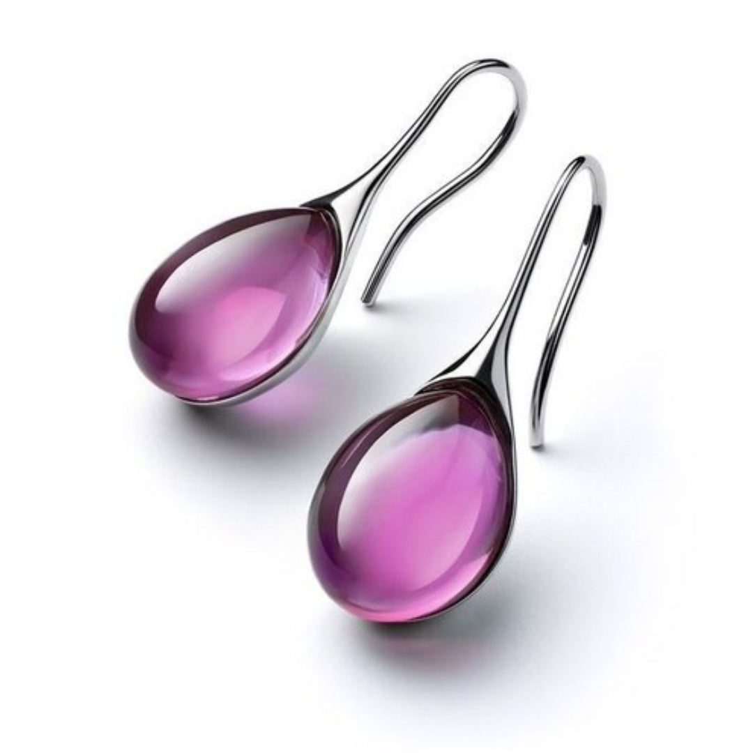 ROMY™ - Boucles d’oreilles en cristal en or et argent