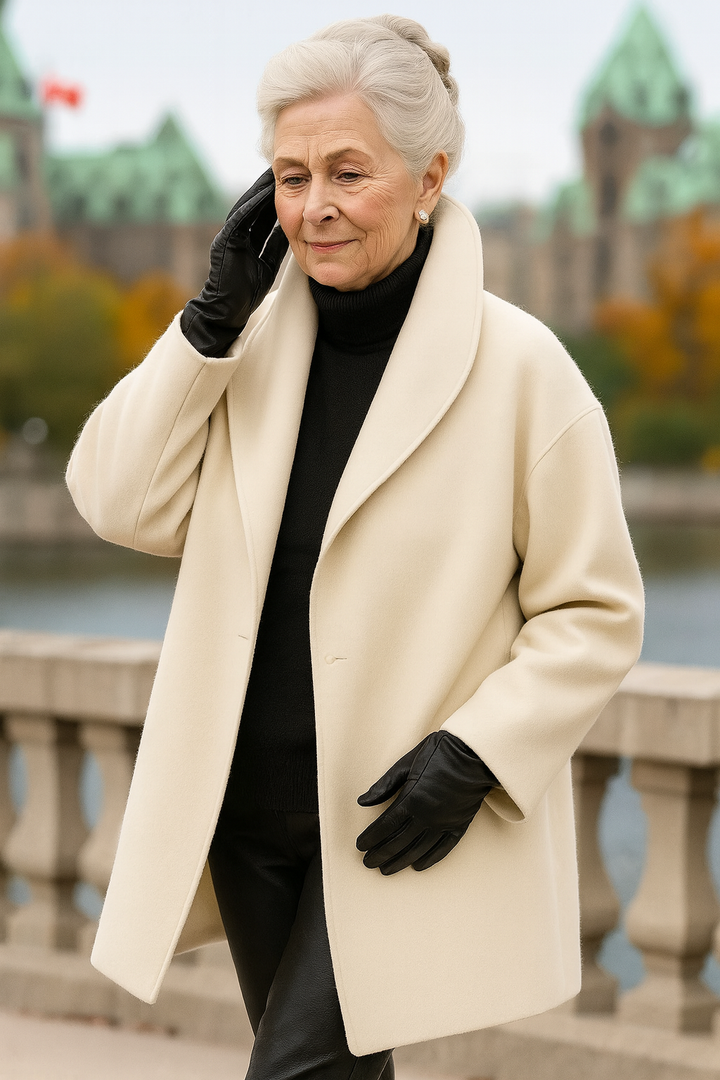 Violet™ | Elegant Autumn Coat