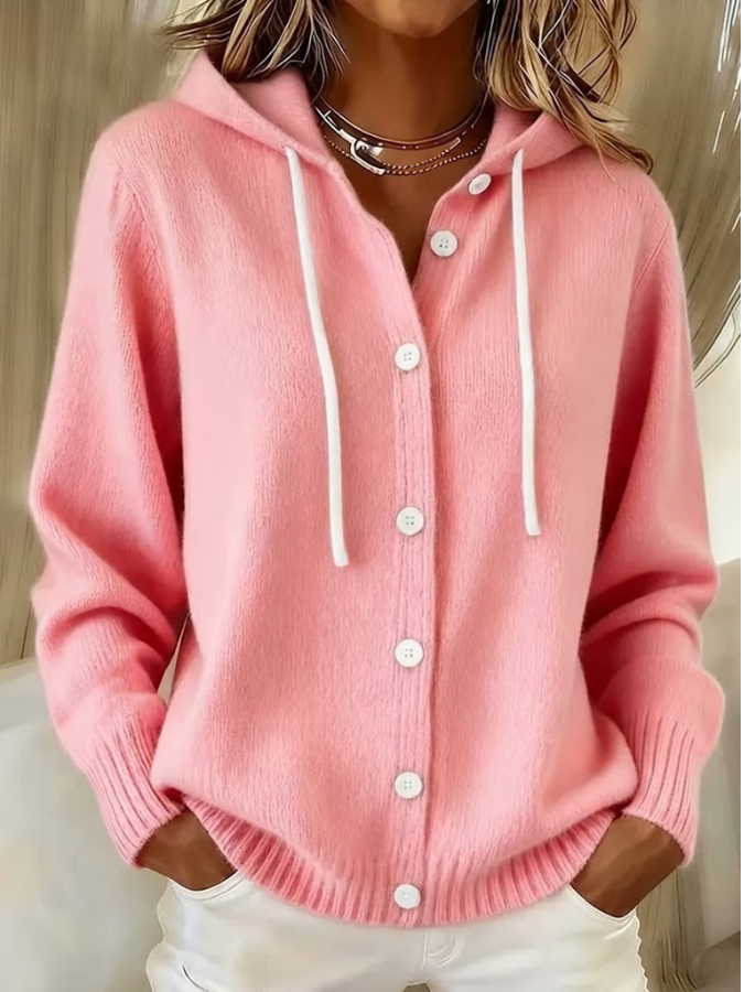 Melanie | Cardigan à boutons douillet