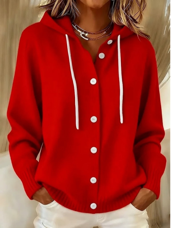 Melanie | Cardigan à boutons douillet