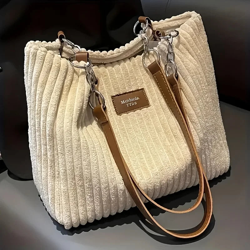 Florence Corduroy Shoulder Bag