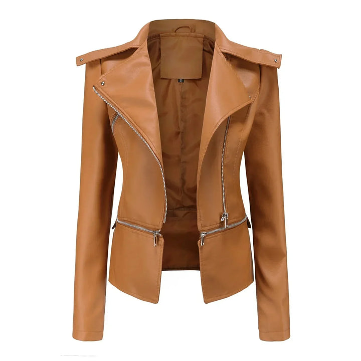 Lily™ | Veste moto classique féminine