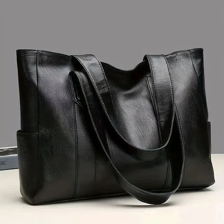 Edith Classic Leather Tote