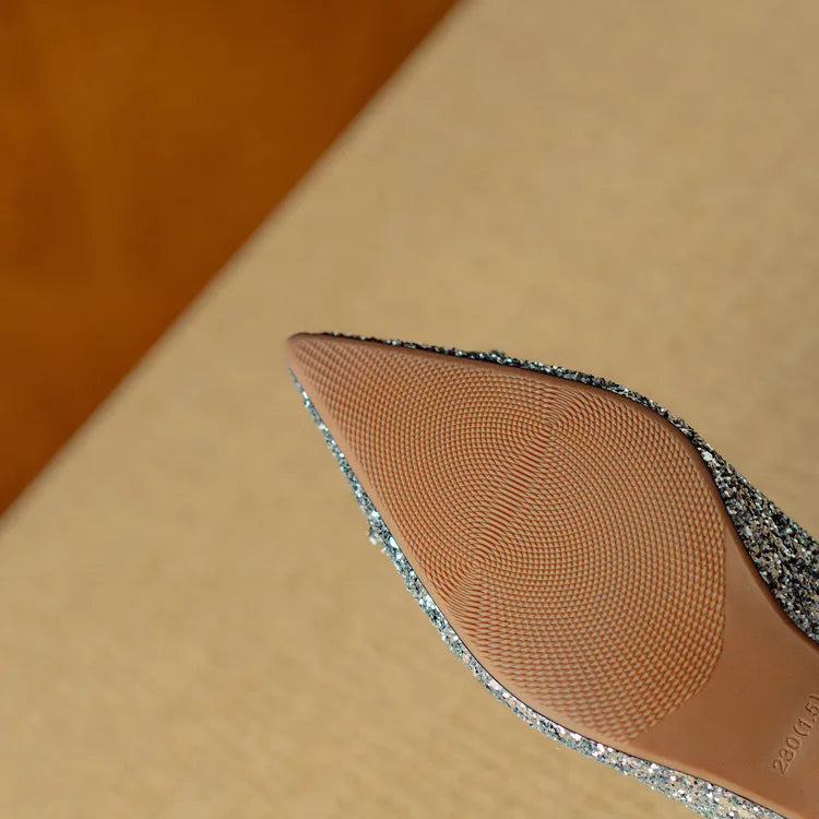 Escarpins pailletés Gloria