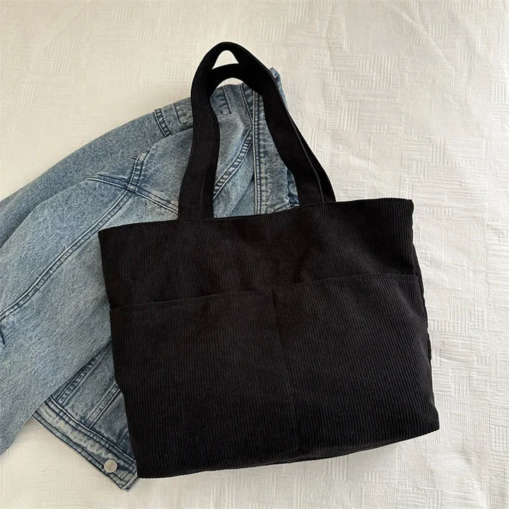 Rosemary Corduroy Everyday Tote