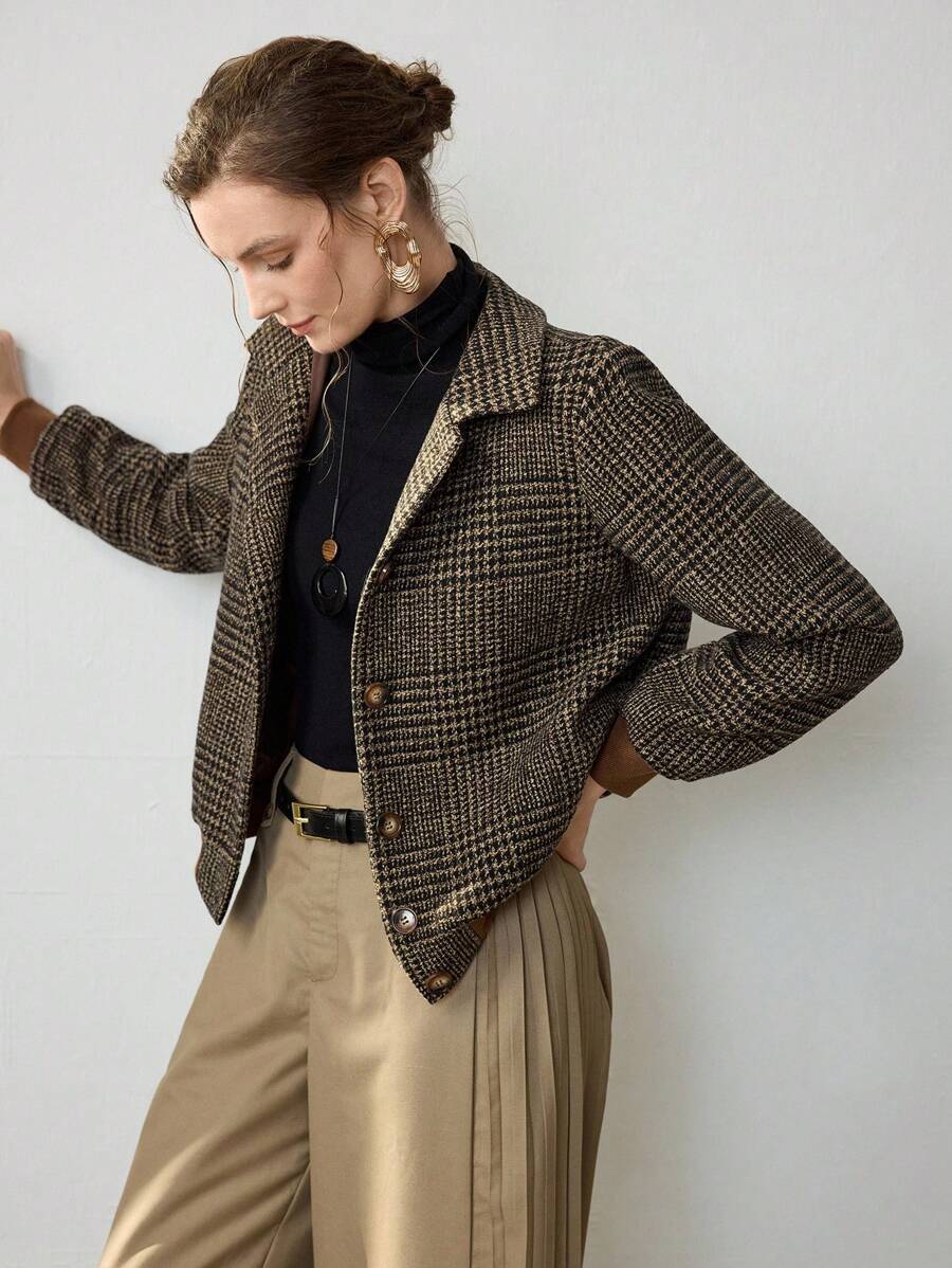 Blythe | Cropped Tweed Jacket