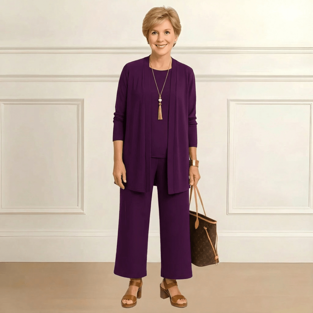 Cardigan rose, ensemble haut et pantalon, best-seller